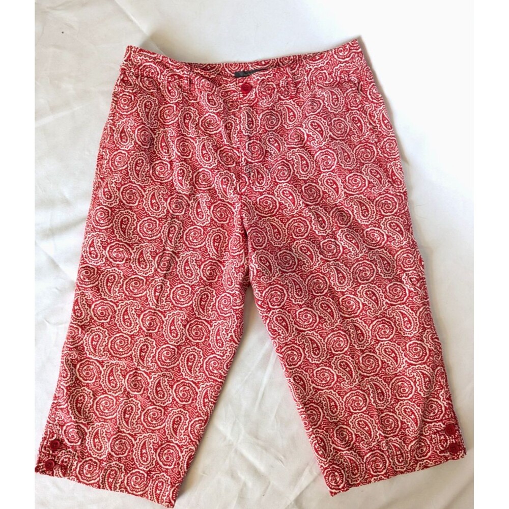 Liz Claiborne Capris Paisley